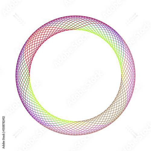 abstract colorful circle background