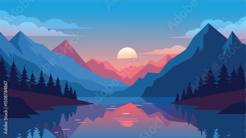 Sandstone Arch in Desert with Bright Sunlight