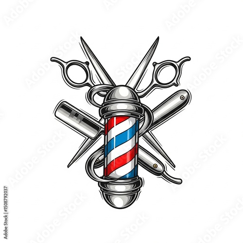 barber shop icon