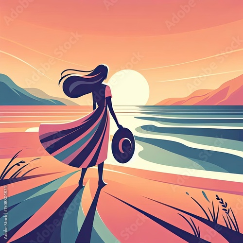 Woman at the Water’s Edge