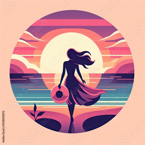 Sunset Breeze and Ocean Calm