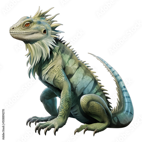 green iguana