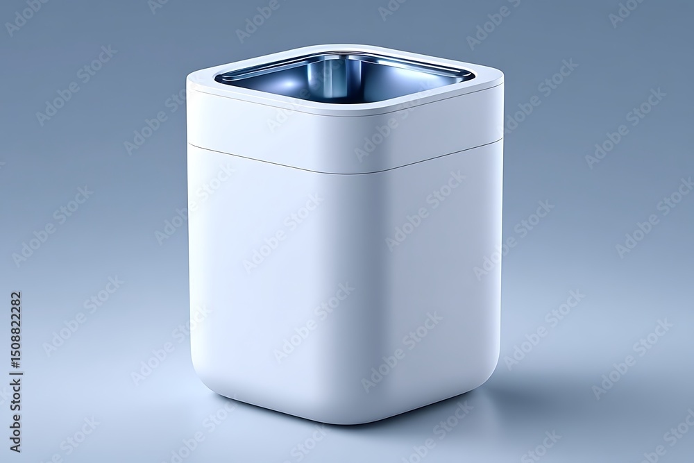 Sleek magnetic lid smart bin high resolution photo Sleek magnetic lid smart bin high resolution photo