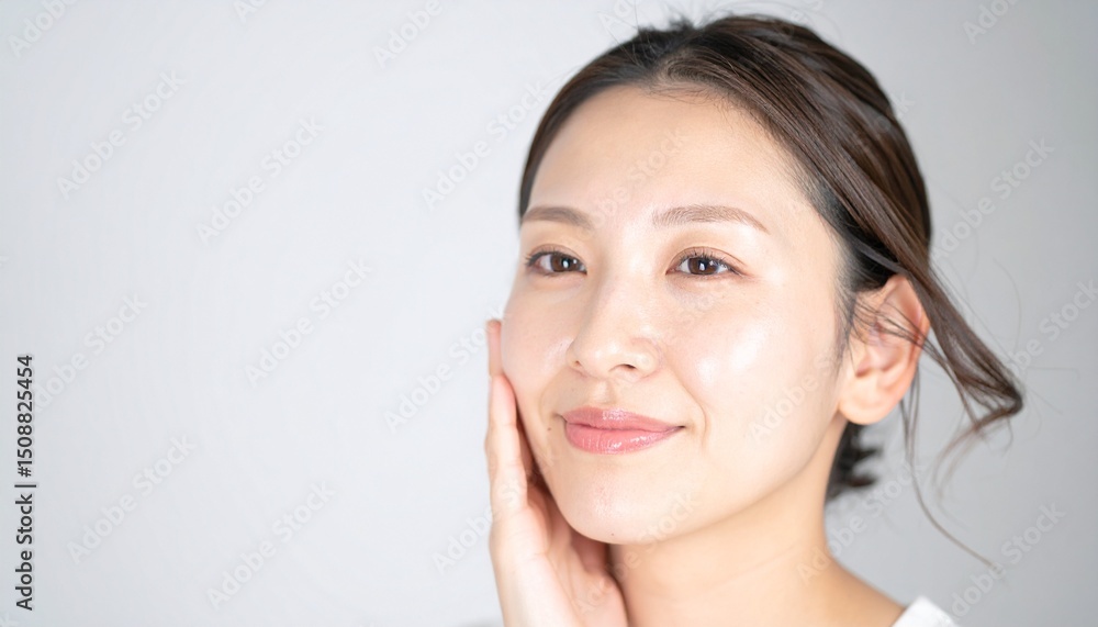 高精細ポートレート, 肌が綺麗な日本人女性, 自然な表情, 美容・スキンケア向け, 清楚な雰囲気
HD portrait, clear skin Japanese woman, natural expression, beauty/skincare use, clean impression 高精細ポートレート, 肌が綺麗な日本人女性, 自然な表情, 美容・スキンケア向け, 清楚な雰囲気
HD portrait, clear skin Japanese woman, natural expression, beauty/skincare use, clean impression