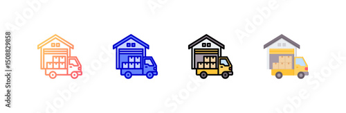 Wholesaler  Icon set multiple style collection
