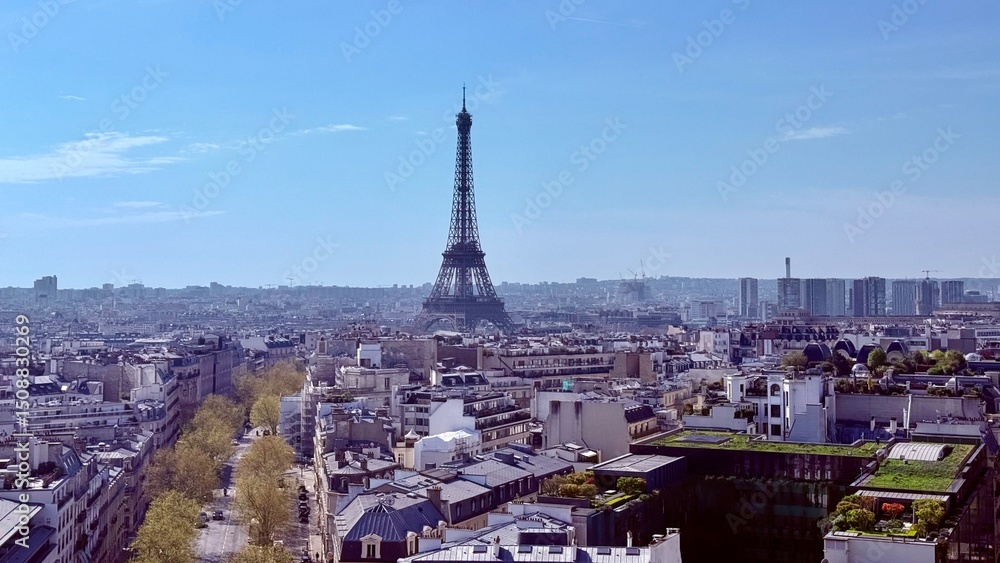 Naklejka premium Tour Eiffel/ Eiffel Tower