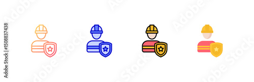 Commander Icon set multiple style collection