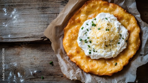 Lángos, Hungarian Cuisine, European Cuisine