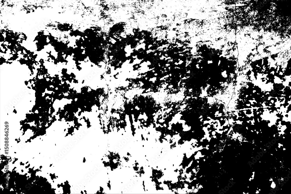 Obraz premium black and white abstract background illustration,Grunge empty film background with vignette border.