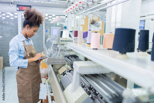 With unmatched creativity, the American female designer toured each textile mill, assessing the outdated machinery and proposing bold changes to uplift the entire sewing industry.