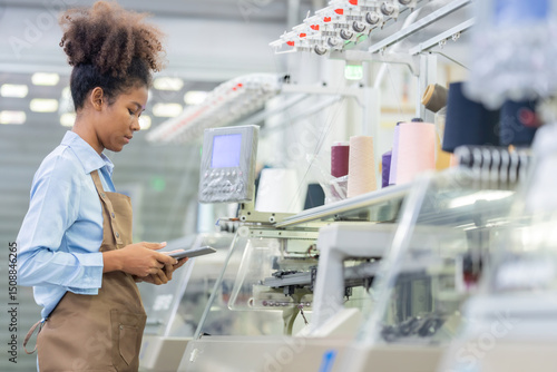 The American female designer’s background in engineering helped her redesign machinery in ways that completely changed the workflow inside the sewing industry’s textile mills.