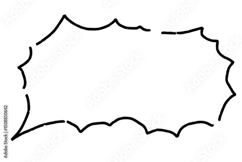 手描き　吹き出し