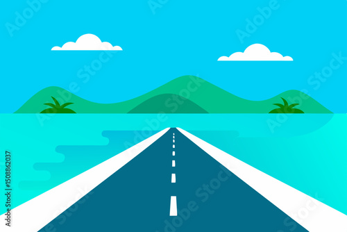 road in the mountains