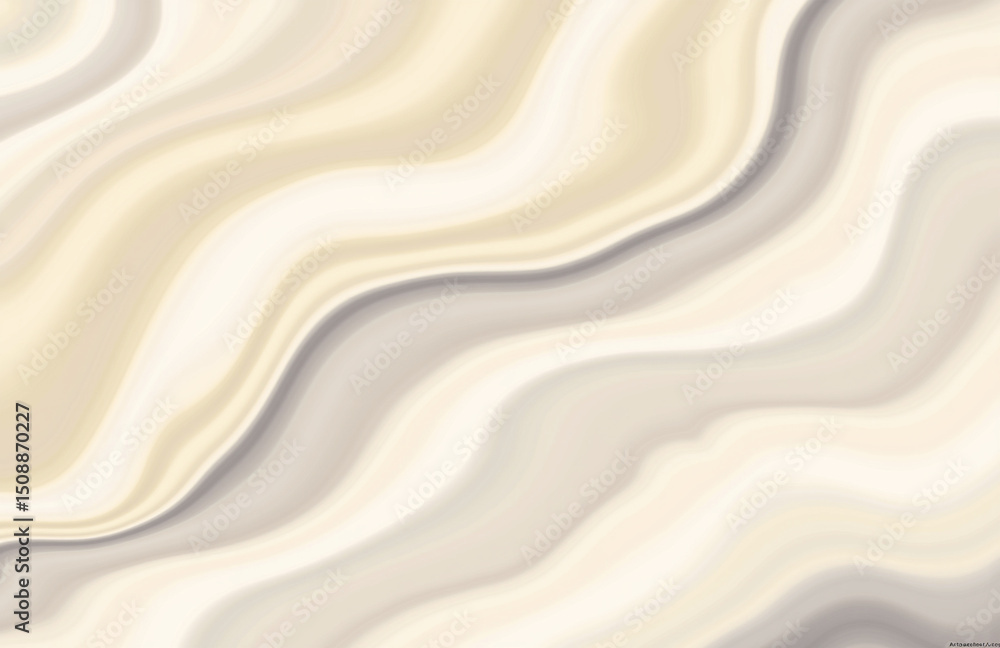 Fluid abstract art in beige, cream, and soft gray Fluid abstract art in beige, cream, and soft gray