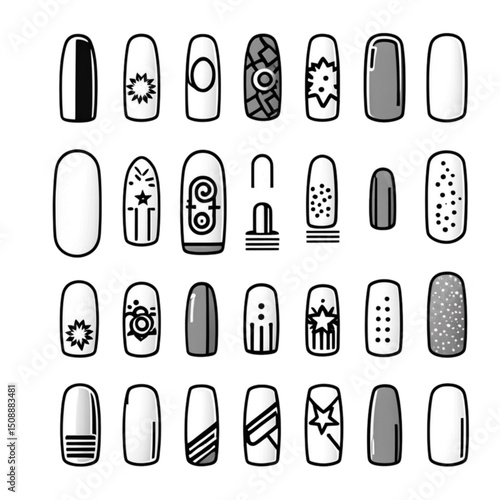 ネイルデザインアイコンコレクション｜Nail Design Icon Collection