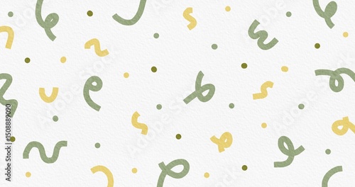 Confetti Pattern Background