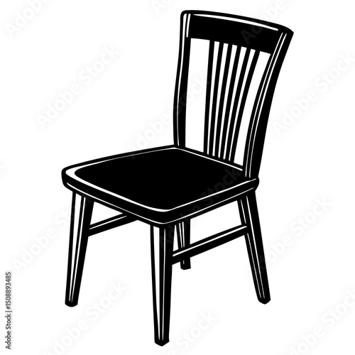 old wooden chair