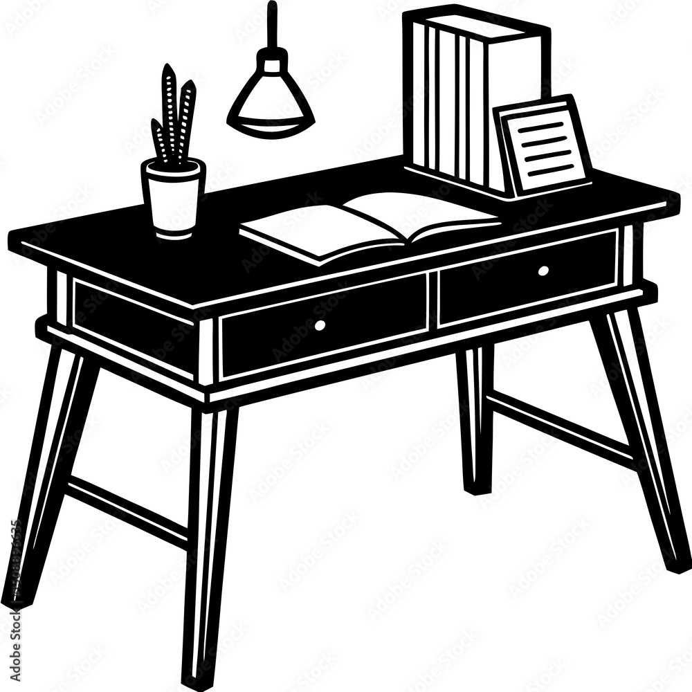 Fototapeta premium table and chairs