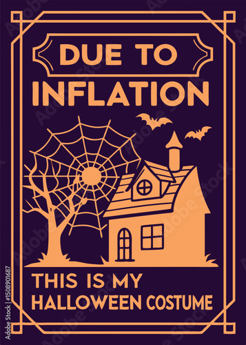 Due to inflation this is my halloween costume graphic