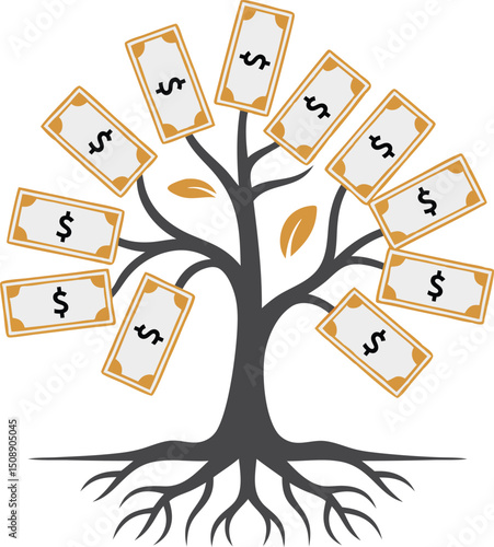 Growing Wealth Concept passive income