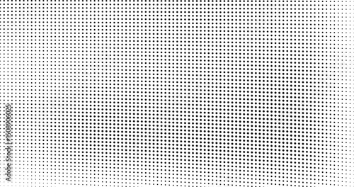 Abstract halftone wave dotted background. Futuristic twisted grunge pattern, dot, circles.  Vector modern optical pop art texture for posters, business cards, cover, labels mock-up, stickers layout