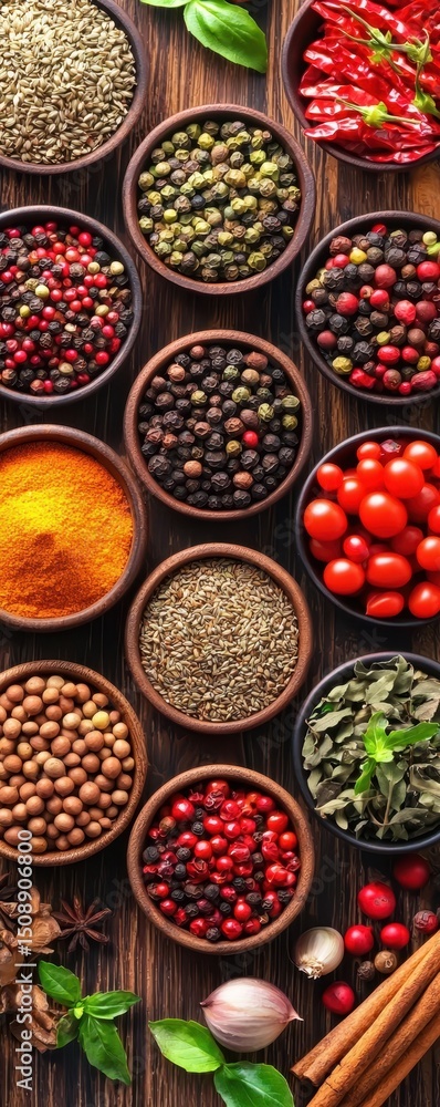 spices in a market spices in a market