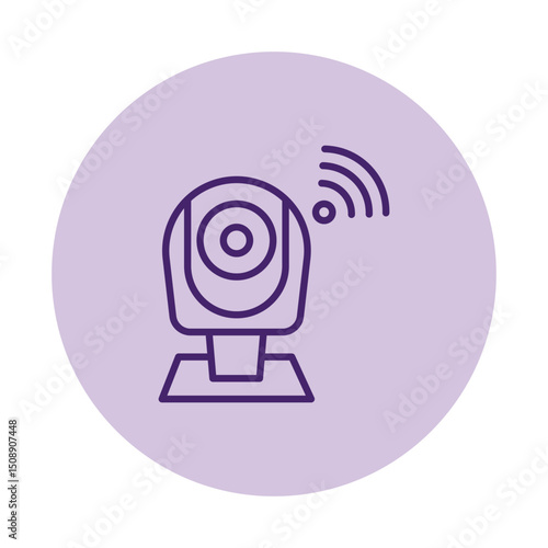 Wireless Webcam pentaglow , vector, pixel perfect, illustrator file 
