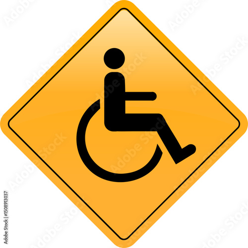 Accessible Design Wheelchair User Symbol and Accessibility Icon