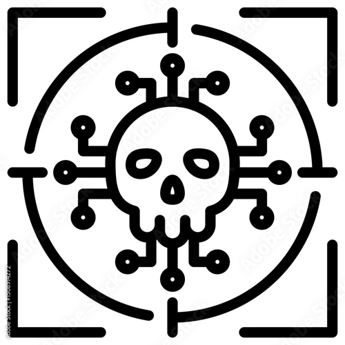 Cyber Threat Icon