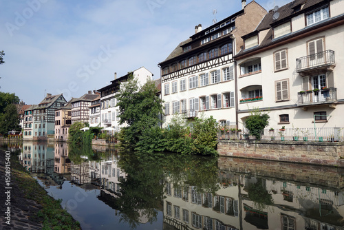 view of the old town of strasbourg france