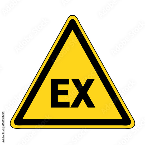 Explosive Atmosphere Warning Sign
