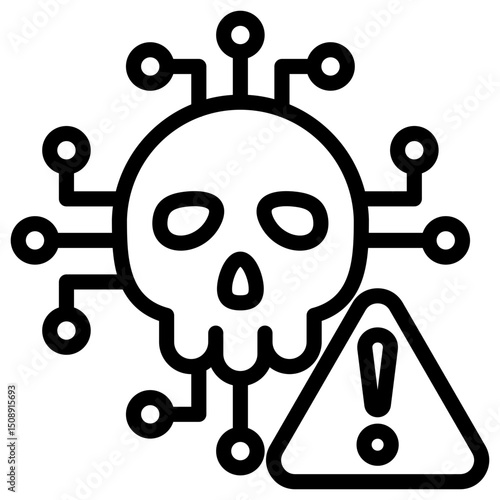 Cyberattack Icon