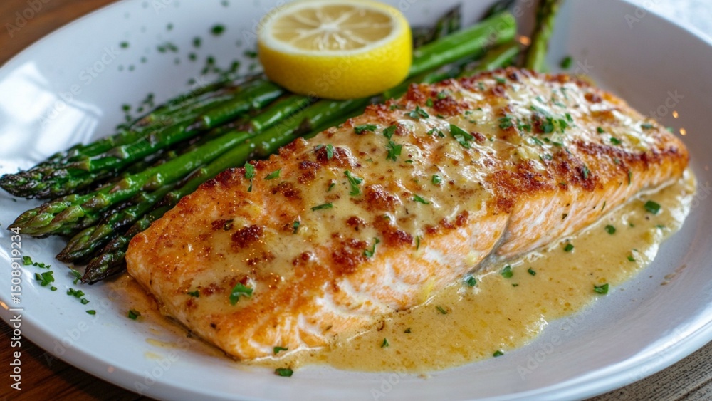 grilled salmon steak grilled salmon steak