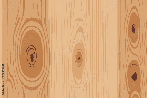 Natural Wood Grain Texture - Close-Up of Light Brown Wooden Surface - Beautiful Patterns and Knot Details for Backgrounds and Design Projects - High Resolution Image_