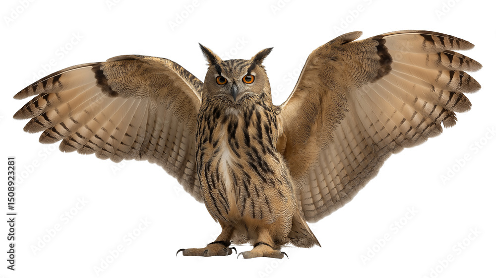 barn owl isolated on white barn owl isolated on white