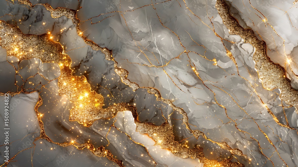 Elegant golden marble texture with glittering veins high resolution background Elegant golden marble texture with glittering veins high resolution background