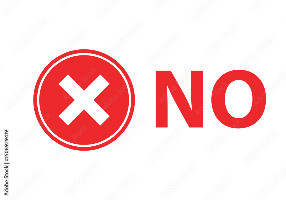 Obraz premium yes and no