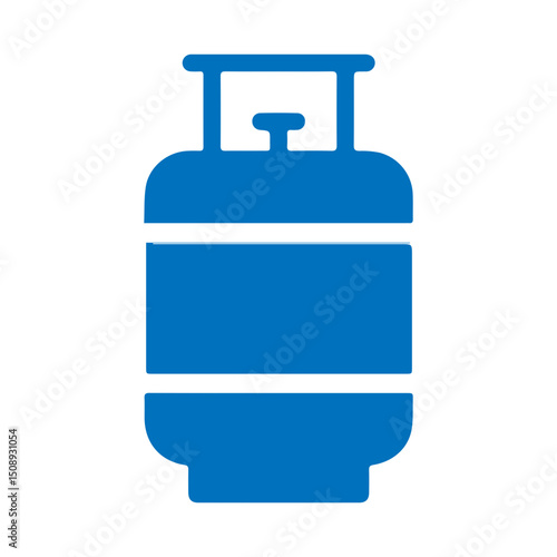 LPG gas cylinder icon