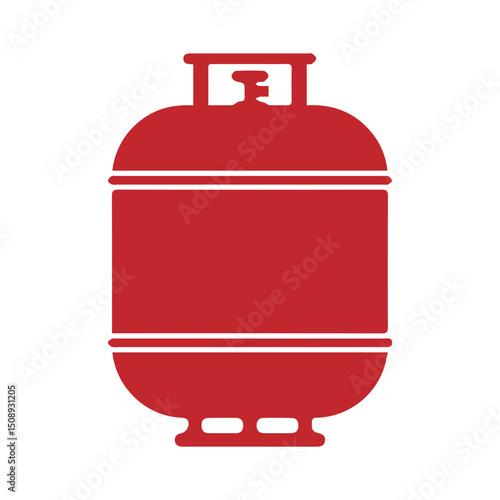 LPG gas cylinder icon