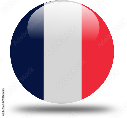 france flag -- 3D Circular Icon, High-Resolution PNG National Symbol for Web and Print Free Download france flag -- 3D Circular Icon, High-Resolution PNG National Symbol for Web and Print - GFXLoad