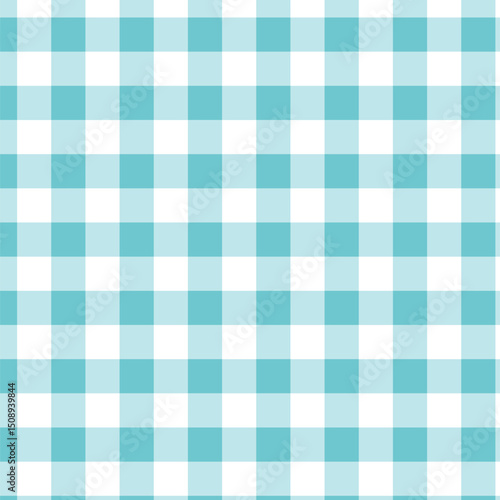 Pastel color gingham check seamless pattern design