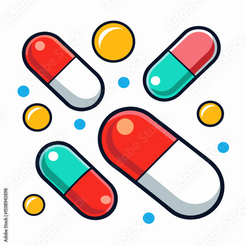 Pills Health & Medical Icon