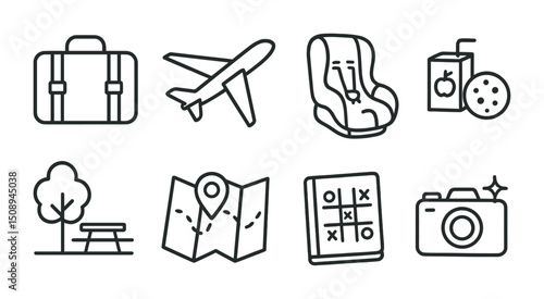 Family travel essentials: luggage, safety, snacks, and fun activities