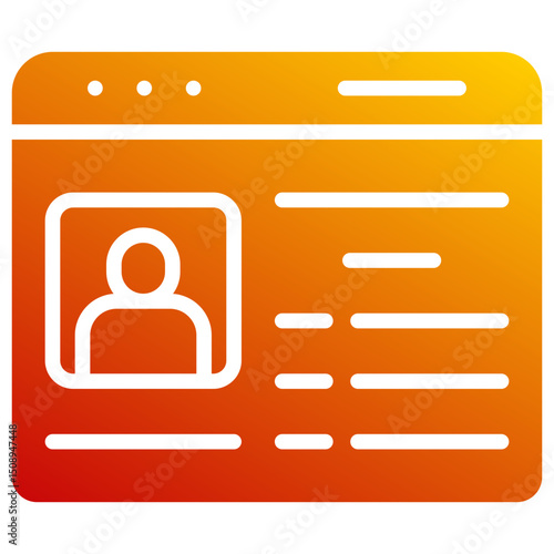 Digital Identity Icon