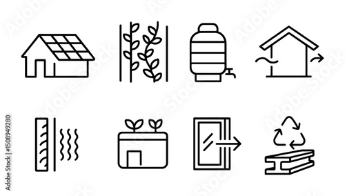 Sustainable building concepts and eco-friendly practices for modern architecture