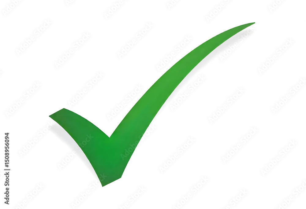 A green check mark on a green background, simple design, solid color, minimalist style, vector graphic, clean lines, symbol of approval, positive affirmation A green check mark on a green background, simple design, solid color, minimalist style, vector graphic, clean lines, symbol of approval, positive affirmation