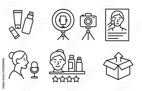 Beauty blogging essentials and tools for content creation and product reviews