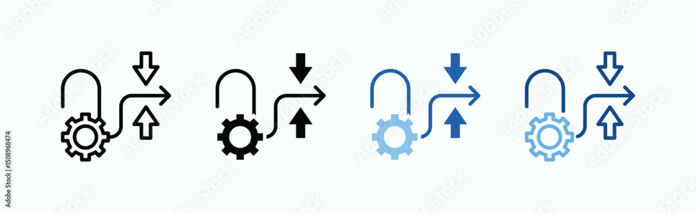 Align Icon Sheet Multiple Style Collection Isolated Vector Align Icon Sheet Multiple Style Collection Isolated Vector