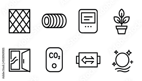 Home air quality concepts: purification, carbon dioxide levels, and ventilation systems