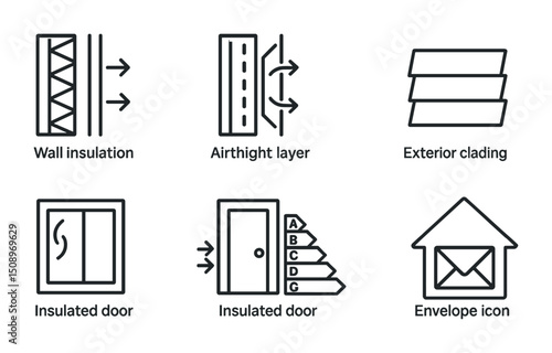 Building energy efficiency: insulation and airtight techniques for sustainable design